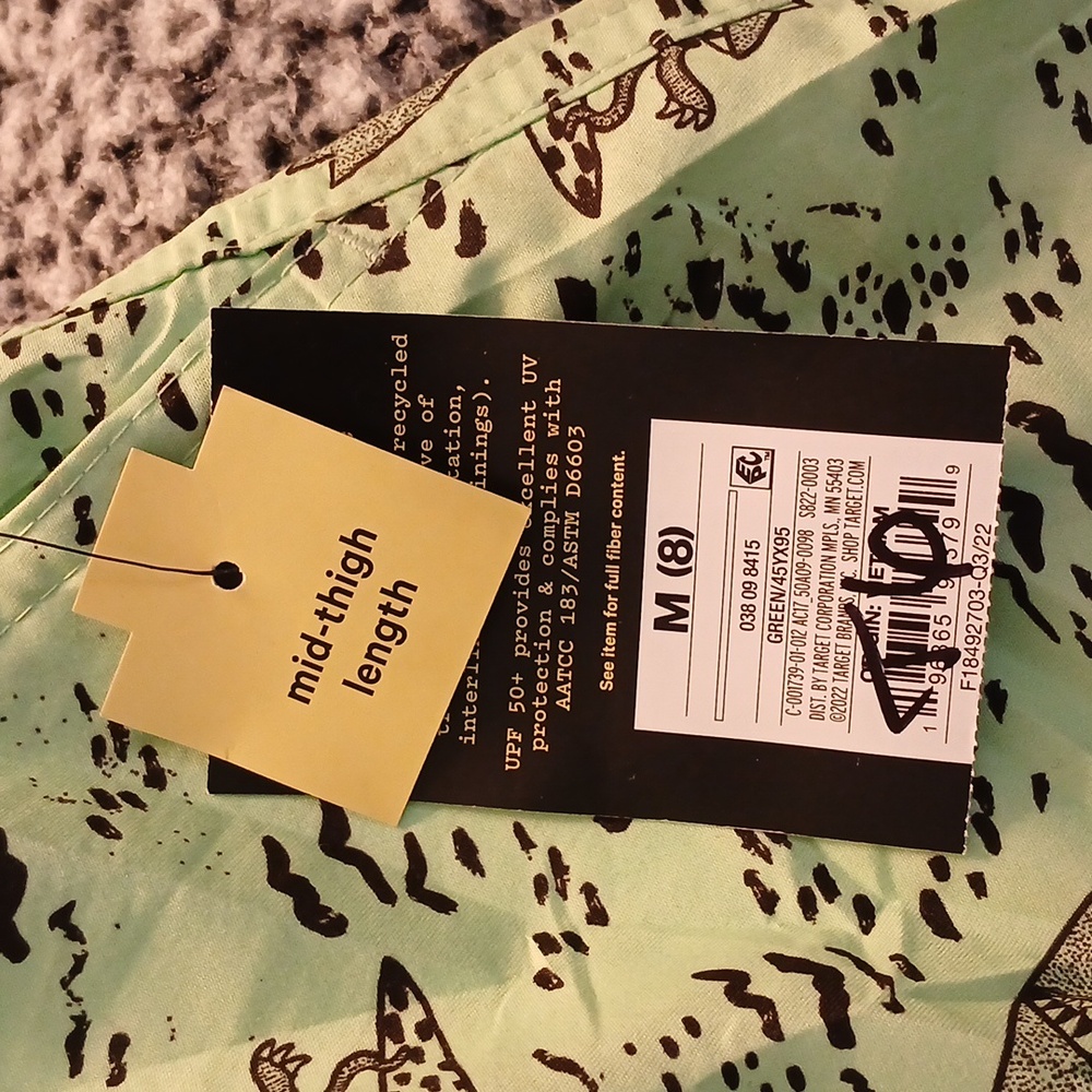 NWT Art Class Monster Boys Swim Trunks M - Picture 3 of 5